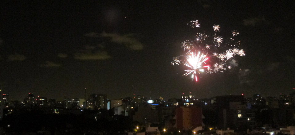 Christmas Eve Fireworks