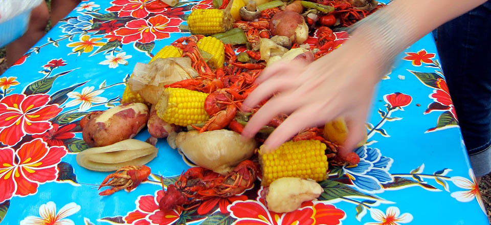 Deep in the Heart of Texas: Crawfish Boil