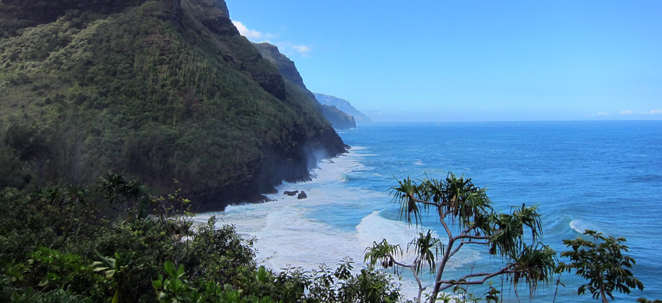 On the Edge of the Kalalau Trail